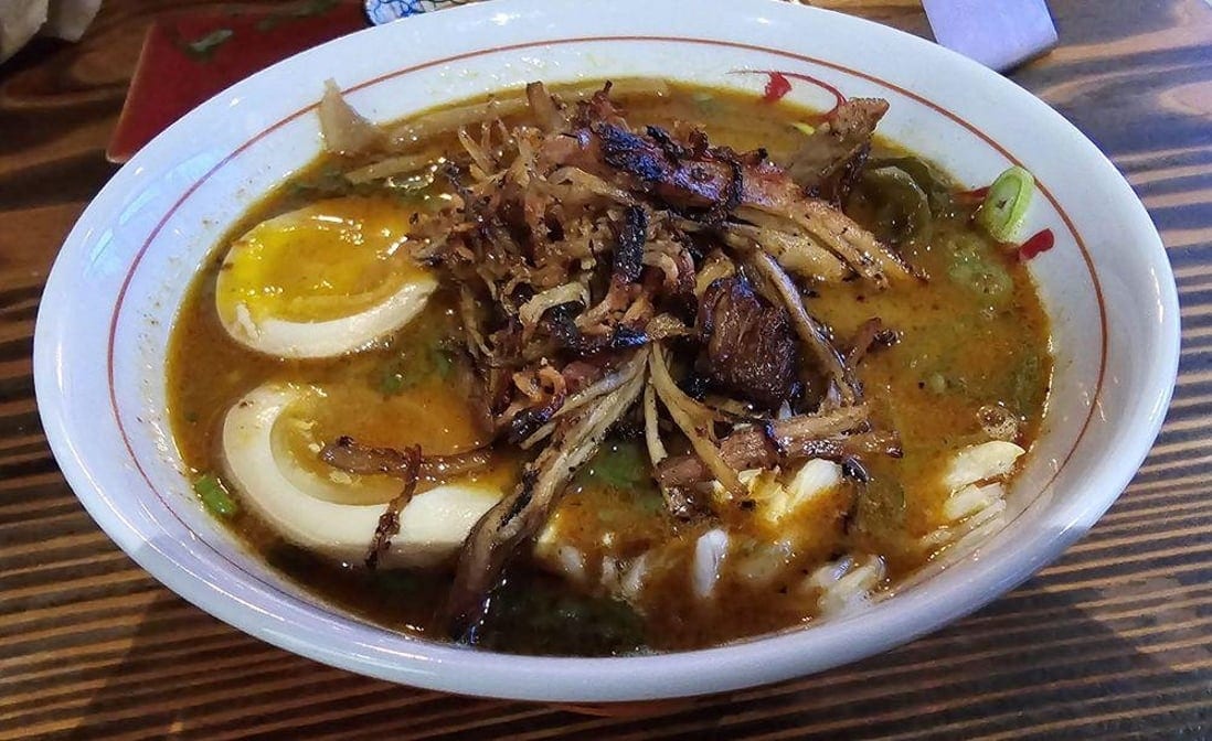 Ghost Pepper Miso Ramen.