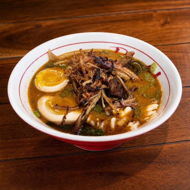 Ghost Pepper Miso Ramen.
