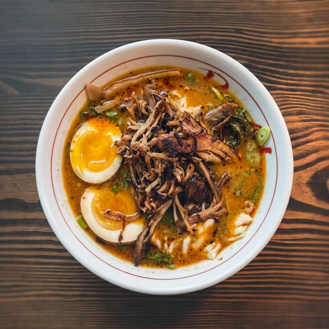 Ghost Pepper Miso Ramen.